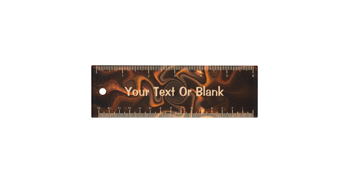 Mexican Chocolate Ruler | Zazzle
