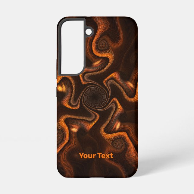 Mexican Chocolate Samsung Galaxy Case (Back)