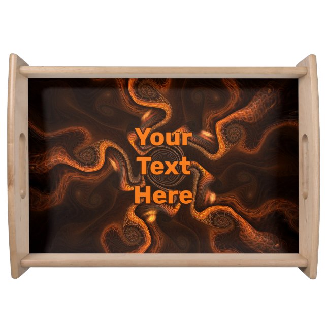 Mexican Chocolate Serving Tray (Front)