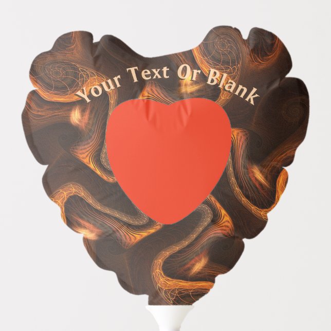 Mexican Chocolate - Valentine's Day Balloon (Front)