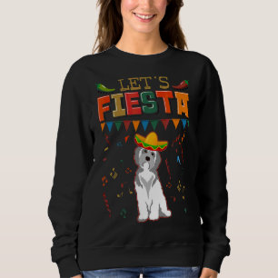 Mexican Cinco De Mayo Fiesta Let's Fiesta Doodle Sweatshirt