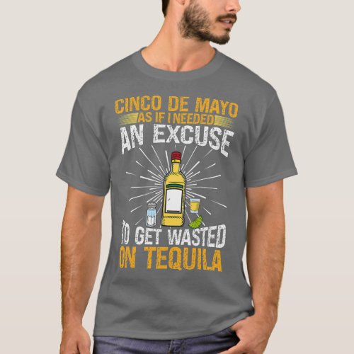 Mexican Cinco De Mayo Party  friend family T_Shirt