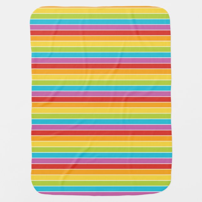 Mexican Cinco de Mayo Print Baby Blanket (Front)