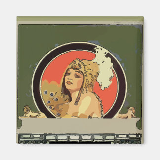 Mexican Cleopatra Tile add name Magnet