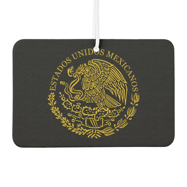 Mexican coat of arms  air freshener (Front)