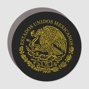 Mexican coat of arms car magnet