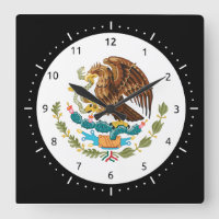 Mexican coat of arms Clocks