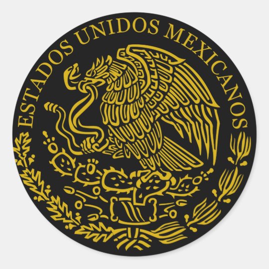 thumbnail image 2 of Mexican Coat Of Arms Sticker Decal – Weatherproof – Mexico Flag Emblem MX 2 of 6