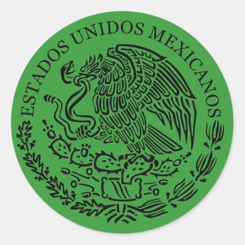 Mexican Coat of Arms sticker