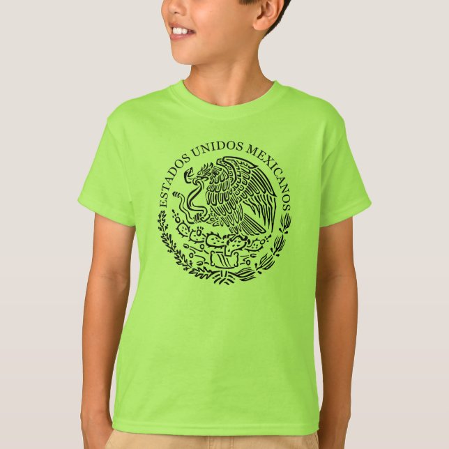 Mexican coat of arms T-Shirt (Front)
