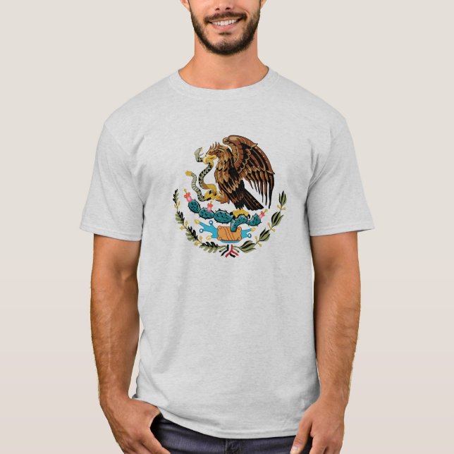 Mexican coat of arms T-shirt (Front)
