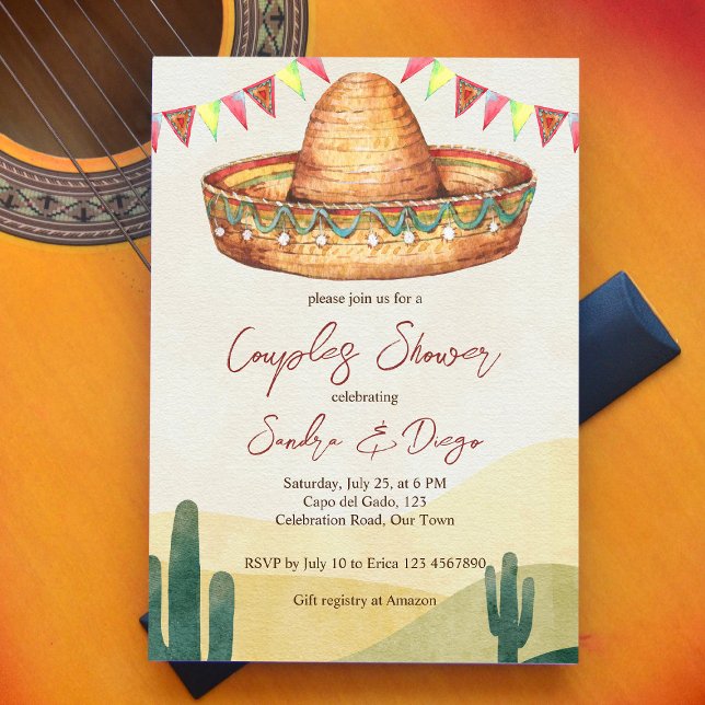 Mexican couples shower invitation (Creator Uploaded)