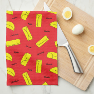 Mexican Cuisine Tortilla Burrito Fajita Enchilada Kitchen Towel