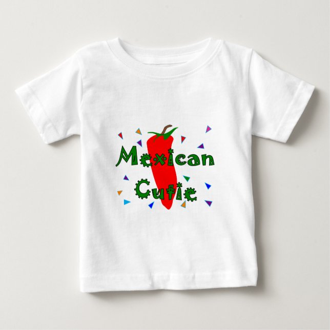 Mexican Cutie Red Chilli Pepper T-Shirts & Gifts (Front)