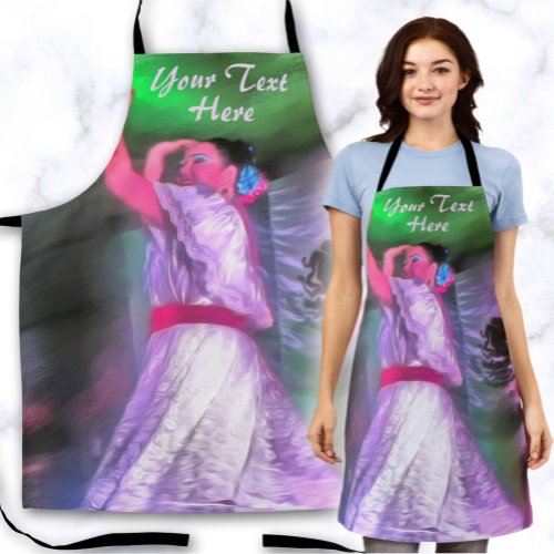 Mexican Dancer 0175 Apron