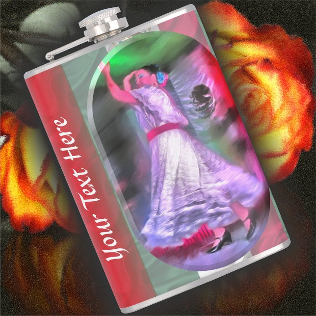 Mexican Dancer 0175 Flask (Creator Uploaded)