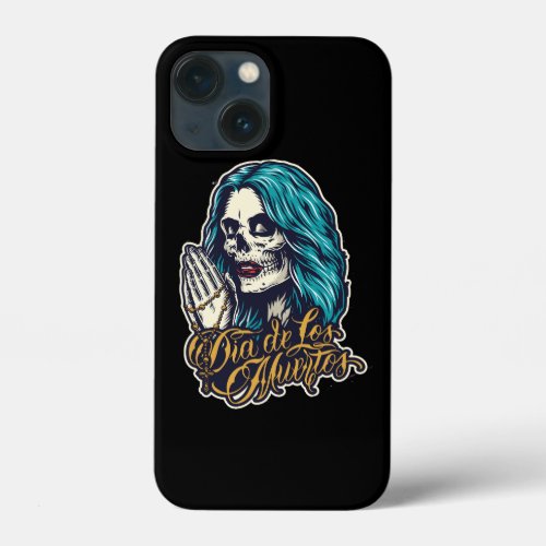 mexican day of dead iPhone 13 mini case