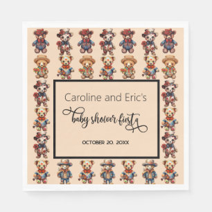 Mexican Day of the Dead Baby Shower Napkins