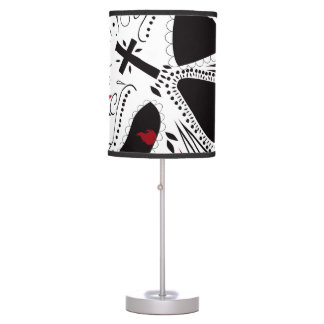 Mexican Day of the Dead Lamp by Bad Cake