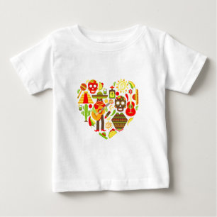 Mexican day of the dead Mexico Baby T-Shirt