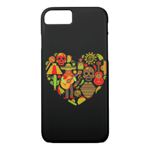 Mexican day of the dead Mexico iPhone 8/7 Case