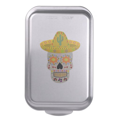Mexican Day of the Dead Skull  Cake Pan