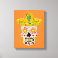 Mexican Day of the Dead Skull
