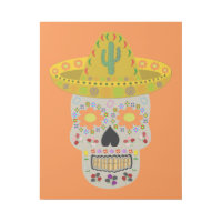 Mexican Day of the Dead Skull 
