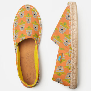 Mexican Day of the Dead Skull Patterned Espadrilles