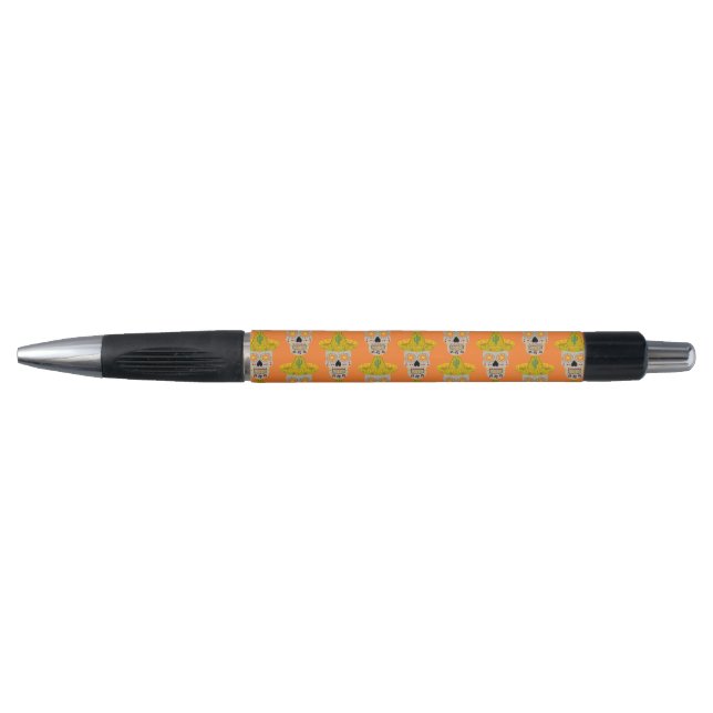 Mexican Day of the Dead Skull  Pen (Front)