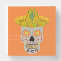 Mexican Day of the Dead Skull 
