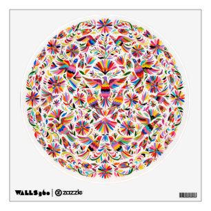 Mexican Design Colorful pigeons & Pheasant Wall Sticker