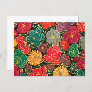 Mexican design holiday postcard