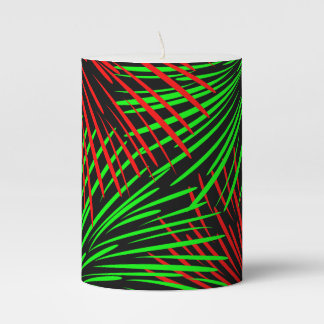 Mexican Design Pillar Candle