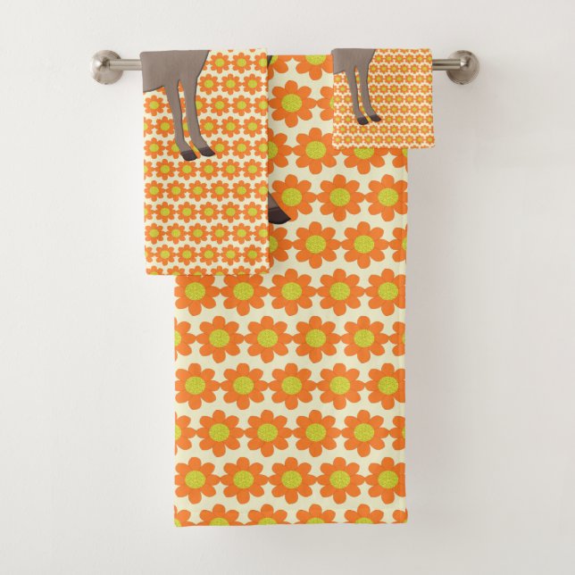 Mexican Donkey Day of the Dead Bath Towel Set (Insitu)