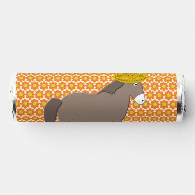 Mexican Donkey Day of the Dead Breath Savers® Mints (Front)