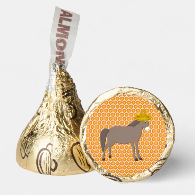 Mexican Donkey Day of the Dead Hershey®'s Kisses® (Front)