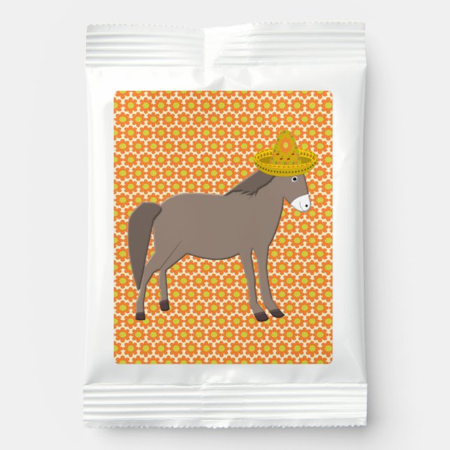 Mexican Donkey Day of the Dead Lemonade Drink Mix (Front)