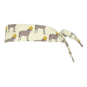 Mexican Donkey Day of the Dead Tie Headband