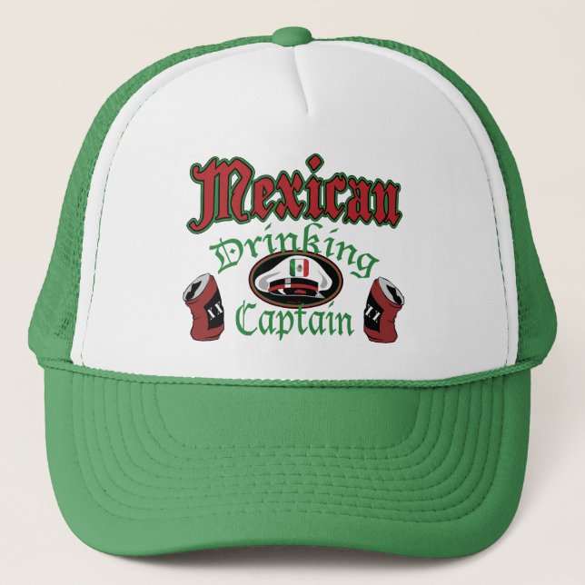 Mexican Drinking Cptn Hat (Front)