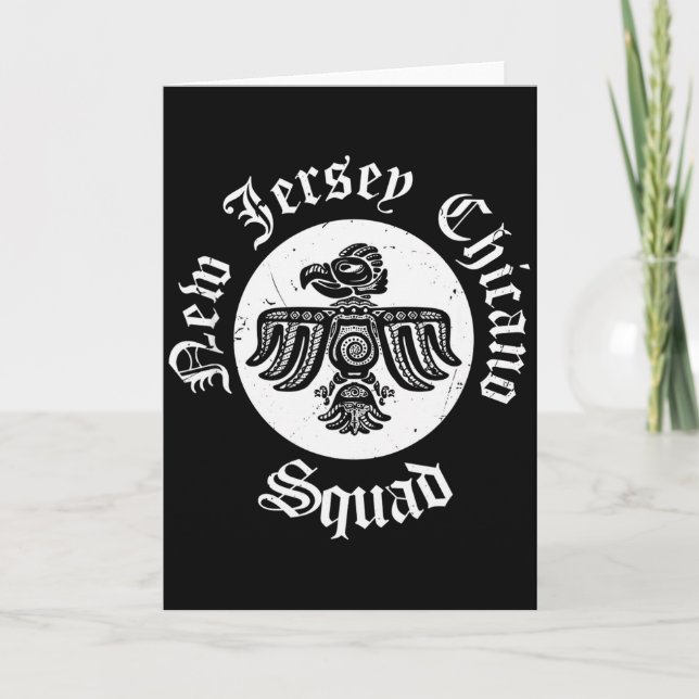 Mexican Eagle Apparel Men Latino Clothing New Jers Card (Front)