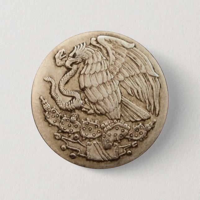 Mexican eagle button (Front)