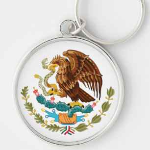 Mexican Eagle Keychain