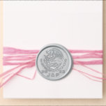 Mexican Emblem Wedding Seals, Mexico Engagement  Wax Seal Sticker<br><div class="desc">Wax Seal Sticker: Patriotic Mexican Eagle Emblem - original Mexico themed seal with easily customised innitials   year in various colours (wax colours). Stylish wedding or engagement announcement,  wedding anniversary celebration Wax Seal Sticker / Stamp to "seal" the memorable moments of life.</div>