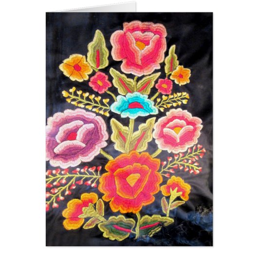 Mexican Embroidery design Cards (Front)