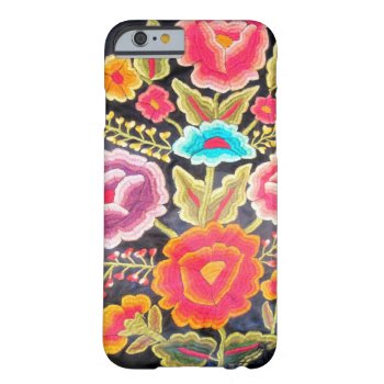 Mexican Embroidery Design Barely There Iphone 6 Case by beautyofmexico at Zazzle