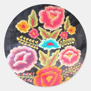 Mexican Embroidery Stickers for Sale