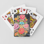 Mexican Embroidery Design Playing Cards at Zazzle