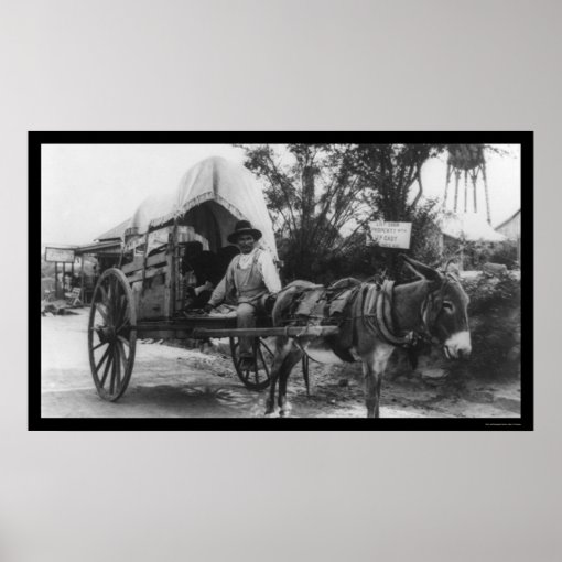 Mexican Emigration Wagon 1912 Poster | Zazzle