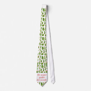 Mexican Father's Day : Cactus Style Neck Tie